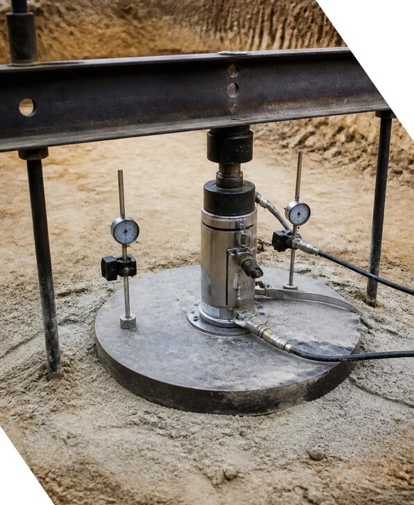 Определение модуля деформации грунта на объекте в Кургане