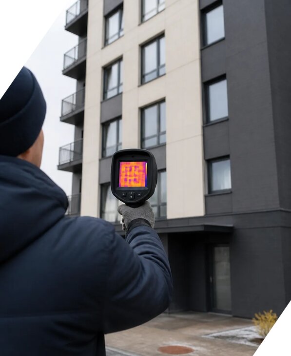 Тепловизионное обследование зданий в Кургане от 5155 р. | ЭкспертизаРоссия